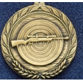 2.5" Stock Cast Medallion (Rifle Scope & Target)